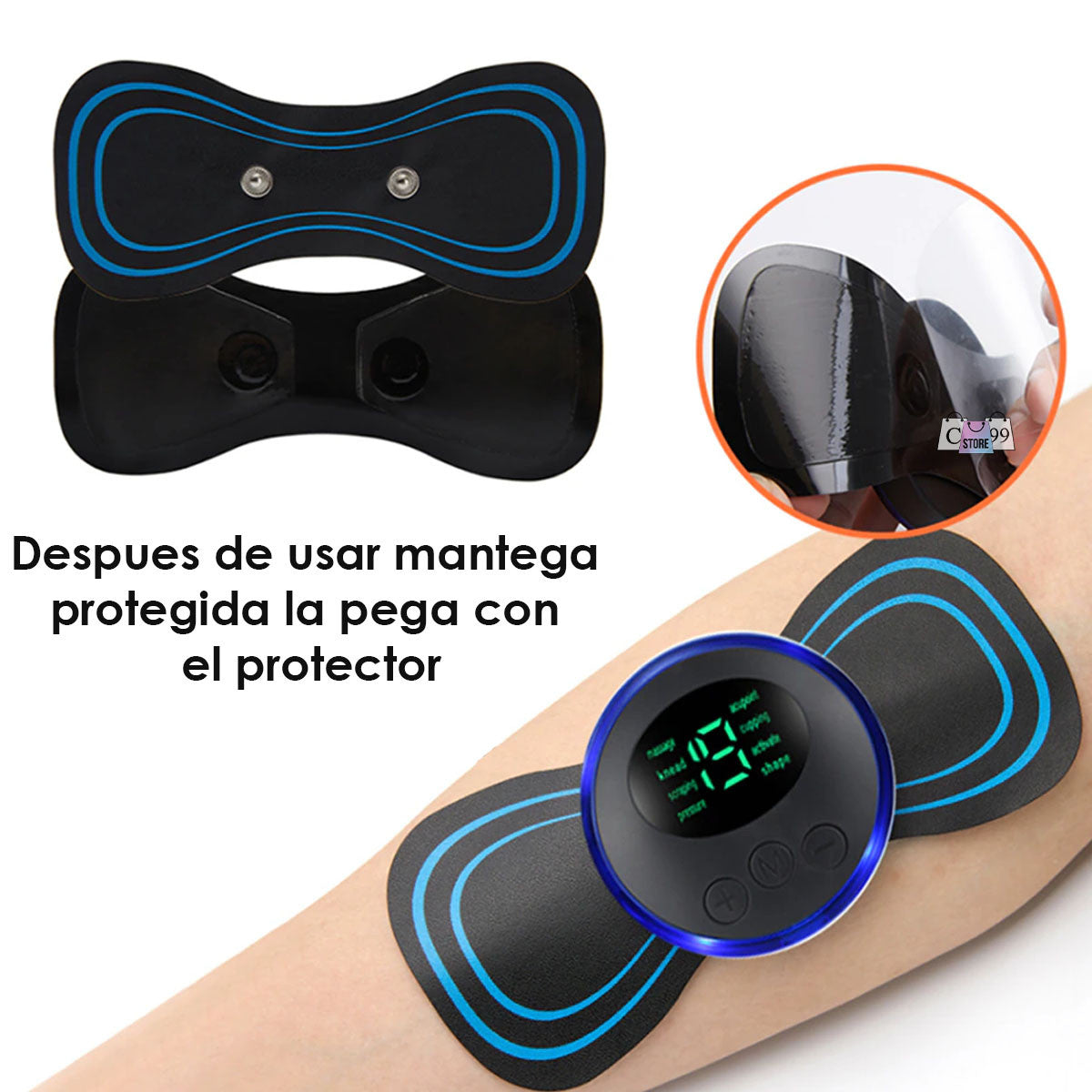 🔥MINI MASAJEADOR CERVICAL ELÉCTRICO RECARGABLE  + GRATIS ENVIO 🔥