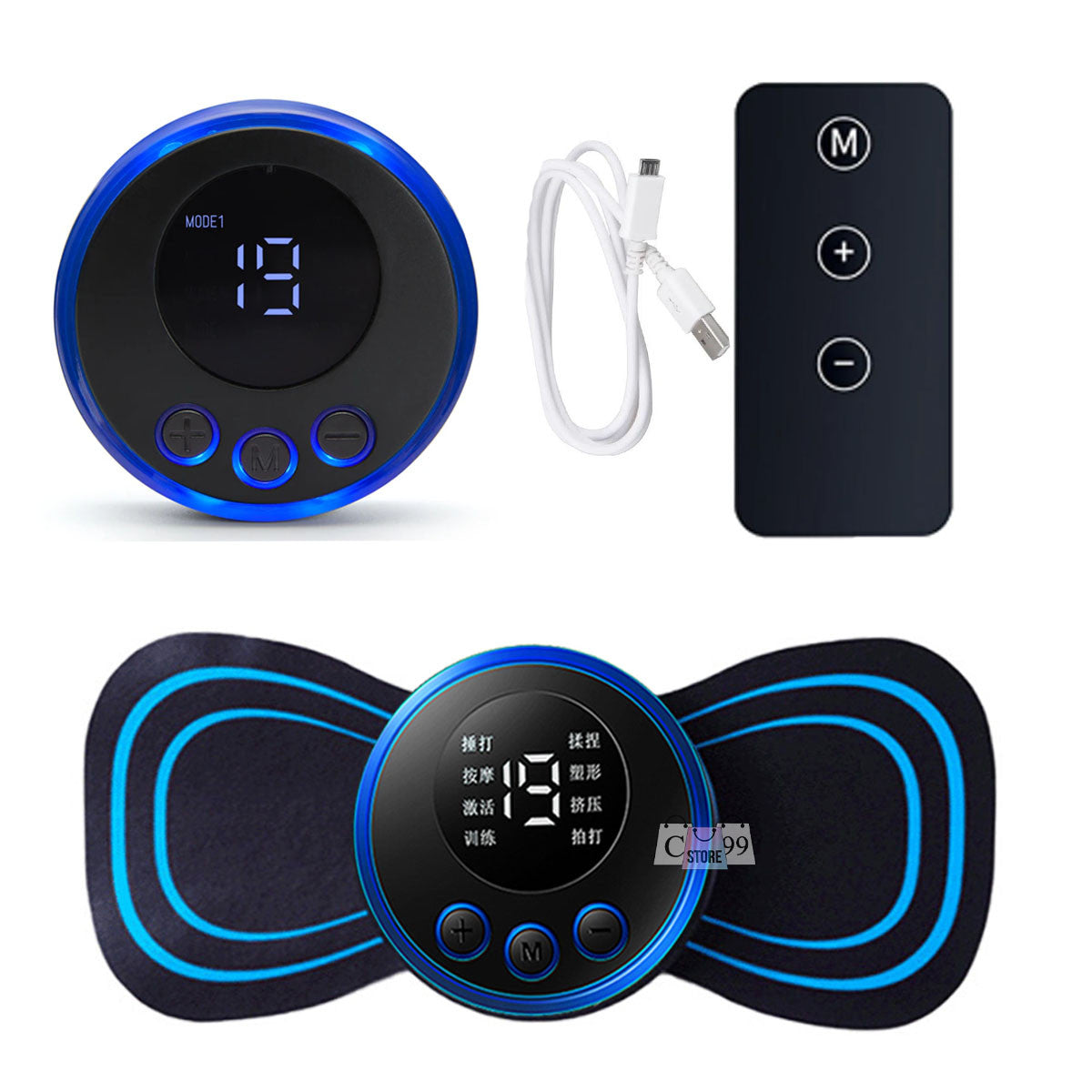 🔥MINI MASAJEADOR CERVICAL ELÉCTRICO RECARGABLE  + GRATIS ENVIO 🔥